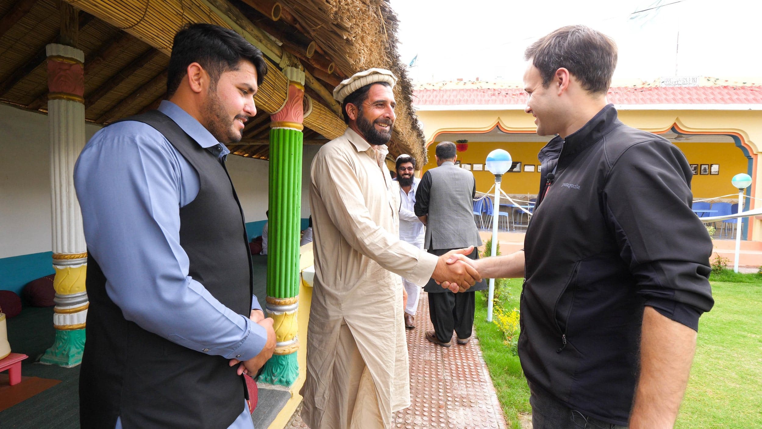 Waziristan restaurant scene on the drive up