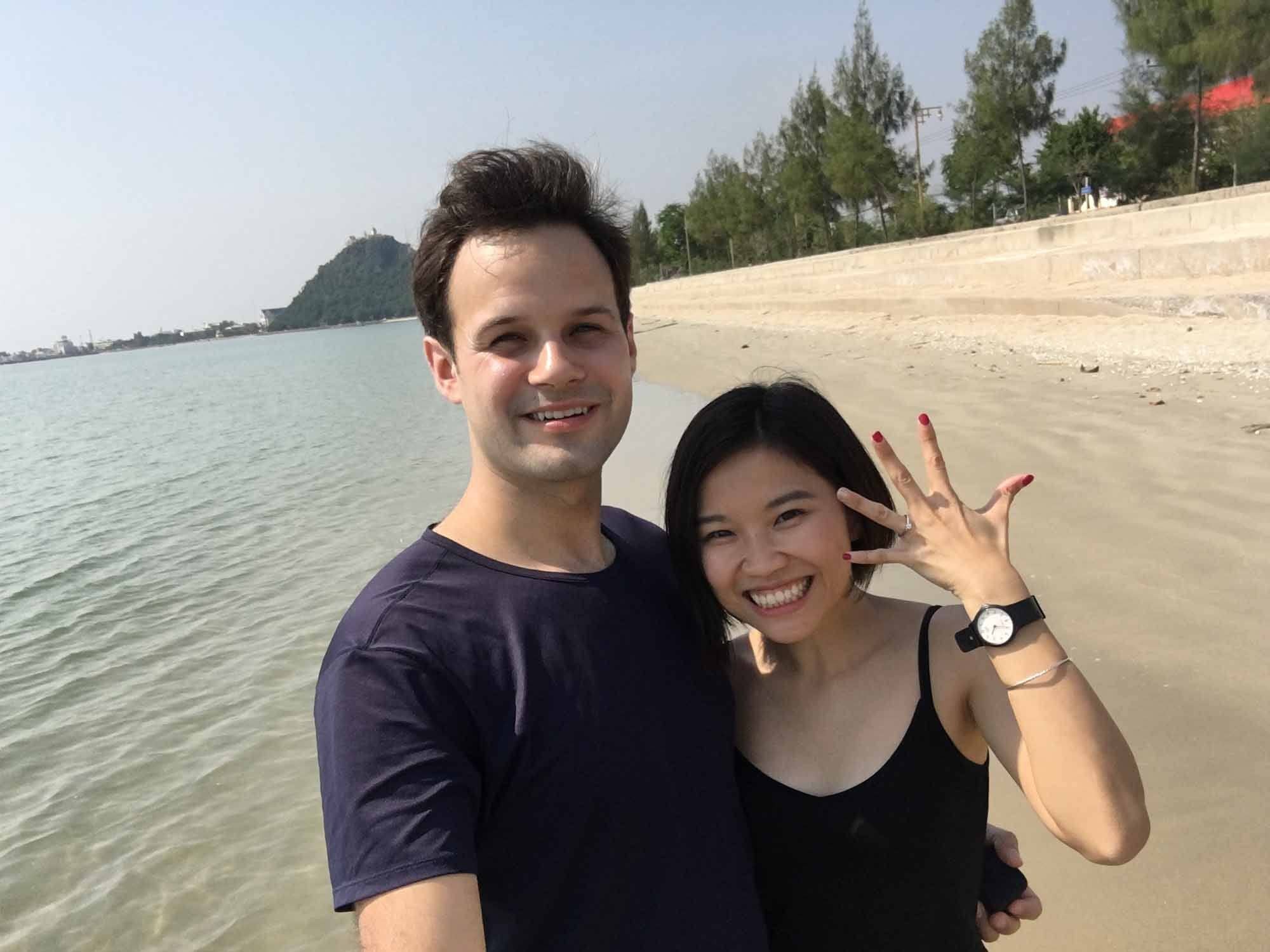 I proposed to Ting just a few years later
